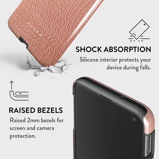 Pink Croco - Samsung Galaxy S10E Case 8