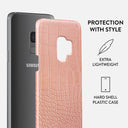 Pink Croco - Samsung Galaxy S9 Case 2