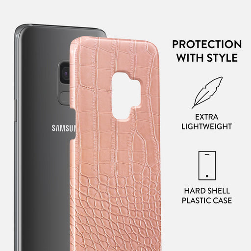 Pink Croco - Samsung Galaxy S9 Case 2