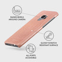 Pink Croco - Samsung Galaxy S9 Case 3