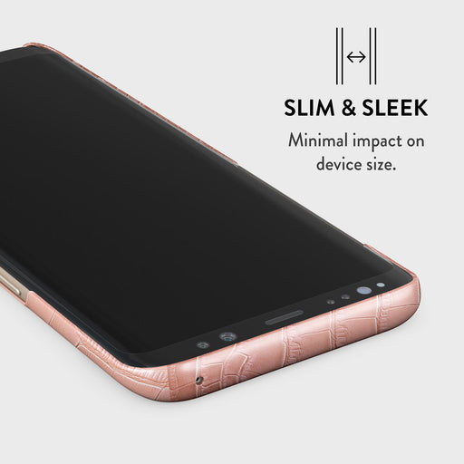 Pink Croco - Samsung Galaxy S9 Case 4