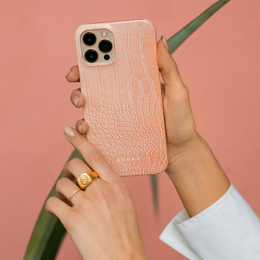 Pink Croco - Xiaomi 11T / 11T Pro Case 7