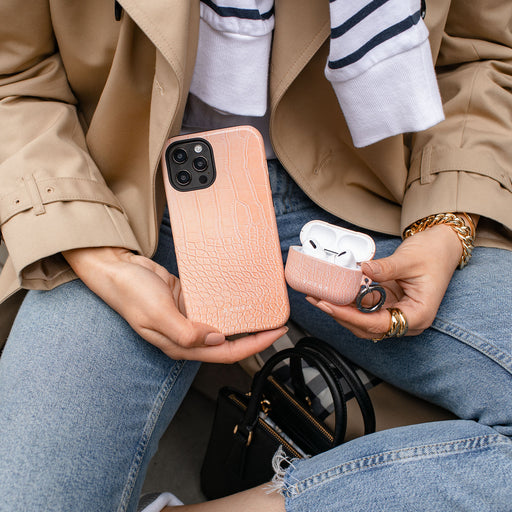 Pink Croco - Google Pixel 7 Case 9