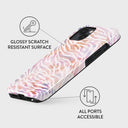Sultry July - Zebra iPhone 13 Mini Case 7