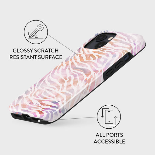 Sultry July - Zebra iPhone 13 Mini Case 7