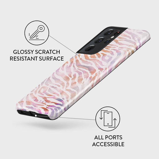 Sultry July - Zebra Samsung Galaxy S21 Ultra Case 7