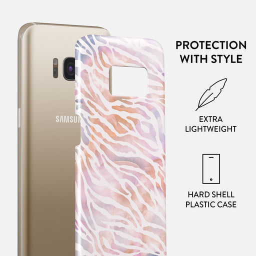 Sultry July - Zebra Samsung Galaxy S8 Case 2