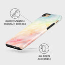 New Flame - Rainbow iPhone SE (2020) Case 7