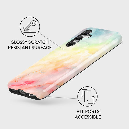 New Flame - Rainbow Samsung Galaxy A54 Case 3