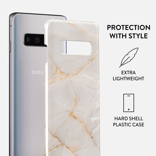 Vanilla Sand - Marble Samsung Galaxy S10 Plus Case 2