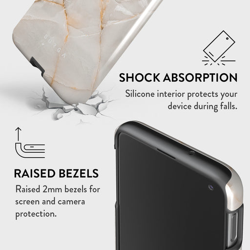 Vanilla Sand - Marble Samsung Galaxy S10E Case 8