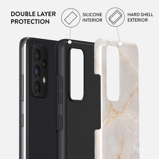 Vanilla Sand - Marble Samsung Galaxy A52 / A52S 4G / 5G Case 6