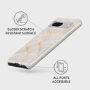 Vanilla Sand - Marble Google Pixel 7 Case 3