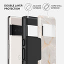 Vanilla Sand - Marble Google Pixel 6 Pro Case 2