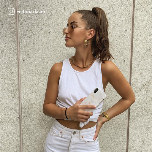 Vanilla Sand - Marble OnePlus 7 Pro / 7T Pro Case 7