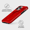 Wild Blaze - Red iPhone 13 Pro Case 7