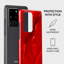 Wild Blaze - Red Samsung Galaxy S20 Ultra 4G / 5G Case 2