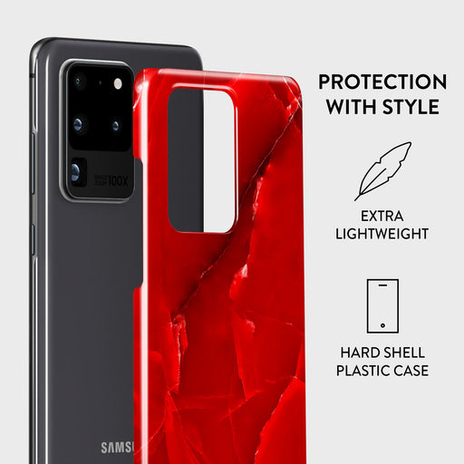 Wild Blaze - Red Samsung Galaxy S20 Ultra 4G / 5G Case 2