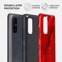 Wild Blaze - Red Samsung Galaxy A71 4G Case 6