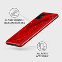 Wild Blaze - Red Samsung Galaxy A71 4G Case 7