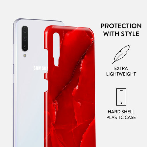 Wild Blaze - Red Samsung Galaxy A70 Case 2