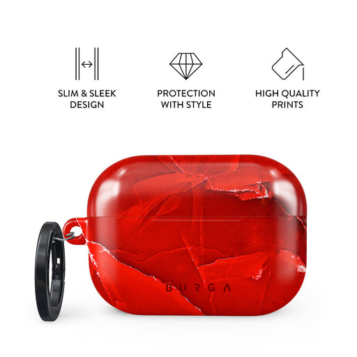 Wild Blaze - Red AirPods Pro 2 Case 4