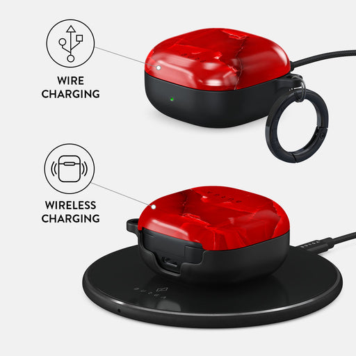 Wild Blaze - Red Samsung Galaxy Buds Pro 2 Case 3