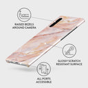 Morning Sunshine - Pastel Marble Samsung Galaxy Note 10 Case 3