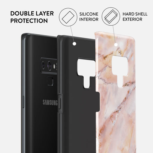 Morning Sunshine - Pastel Marble Samsung Galaxy Note 9 Case 6