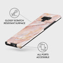 Morning Sunshine - Pastel Marble Samsung Galaxy Note 9 Case 7