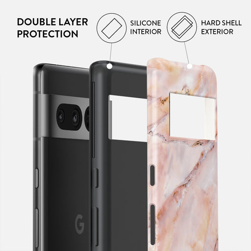 Morning Sunshine - Pastel Marble Google Pixel 7 Pro Case 2