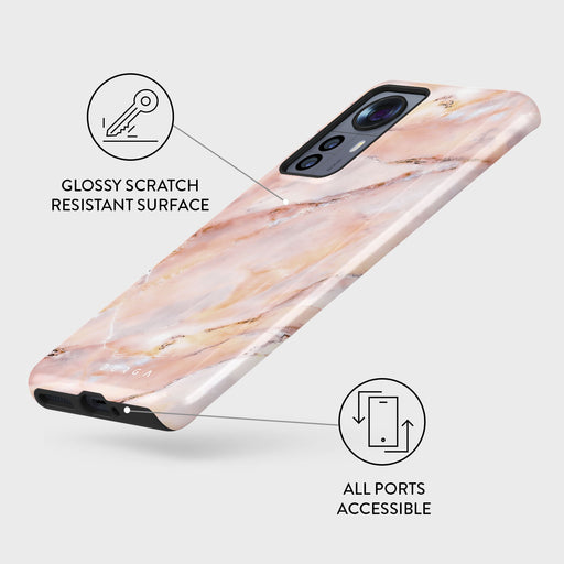 Morning Sunshine - Pastel Marble Xiaomi 12 Pro Case 3