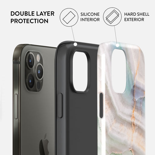 Pastel Hues - Colorful Marble iPhone 12 Pro Case 6