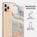Pastel Hues - Colorful Marble iPhone 11 Pro Case 2