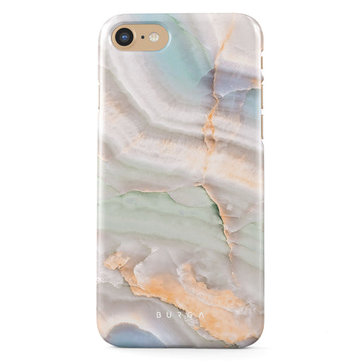 Pastel Hues - Colorful Marble iPhone SE (2020) Case 1
