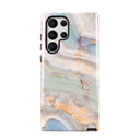 Pastel Hues - Colorful Marble Samsung Galaxy S22 Ultra Case