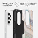 Pastel Hues - Colorful Marble Samsung Galaxy A73 Case 2
