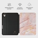 Morning Sunshine - Pastel Marble iPad Mini 8.3 (A17 Pro/6th Gen) Case 3