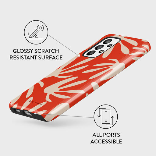 Heatwave - Samsung Galaxy A73 Case 3