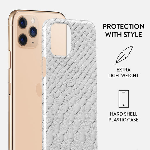Glacial Desert - White Snakeskin iPhone 11 Pro Max Case 2