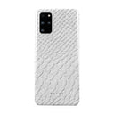 Glacial Desert - White Snakeskin Samsung Galaxy S20 Plus 4G / 5G Case