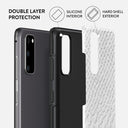 Glacial Desert - White Snakeskin Samsung Galaxy S20 FE 4G / 5G Case 6