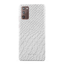 Glacial Desert - White Snakeskin Samsung Galaxy Note 20 4G / 5G Case 1