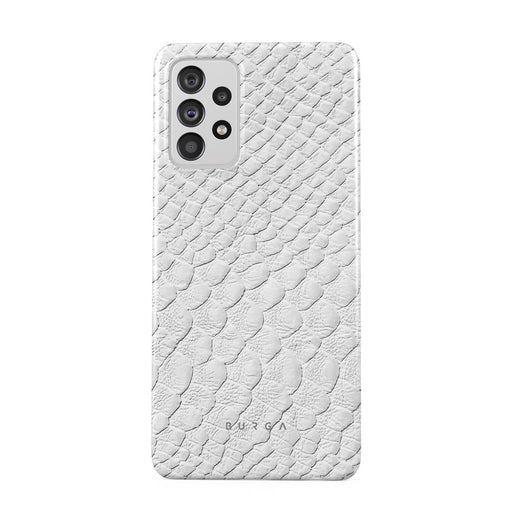 Glacial Desert - White Snakeskin Samsung Galaxy A72 4G / 5G Case 1
