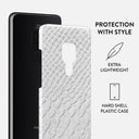 Glacial Desert - White Snakeskin Huawei Mate 20 Case 2