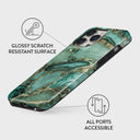 Ubud Jungle - Turquoise iPhone 13 Pro Case 7