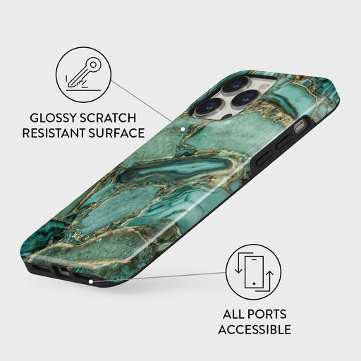 Ubud Jungle - Turquoise iPhone 13 Pro Case 7