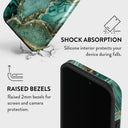 Ubud Jungle - Turquoise iPhone 13 Pro Case 8