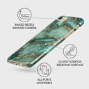 Ubud Jungle - Turquoise iPhone SE (2022) Case 3