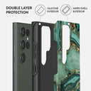Ubud Jungle - Turquoise Samsung Galaxy S23 Ultra Case 6